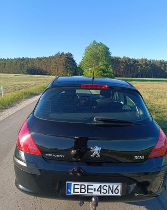 Peugeot 308 cena 11900 przebieg: 296000, rok produkcji 2009 z Małomice małe 172